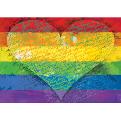 Love &amp; Pride!, 1000 pcs, Smart Cut (ctn 6 pcs)