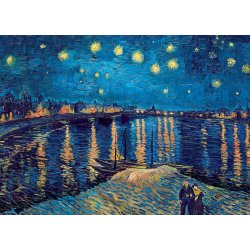 The Starry Night Over the Rhone - Vincent van Gogh, 1000 pcs. Smart Cut (ctn 6 pcs)