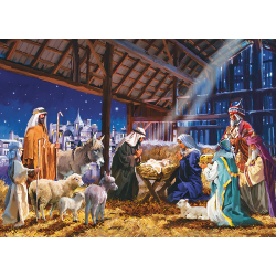 Nativity 10x14 Smart Cut 1000 pcs (ctn 6 pcs)
