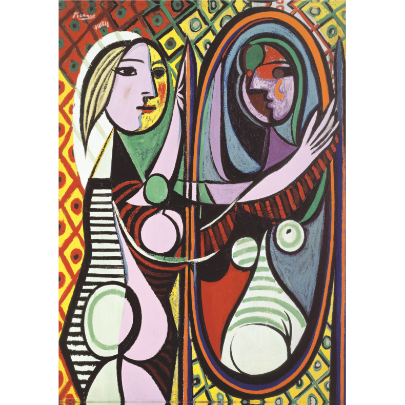 Picasso-Girl inFront of Mirror, 1000 pcs, Smart Cut (ctn 6 pcs)