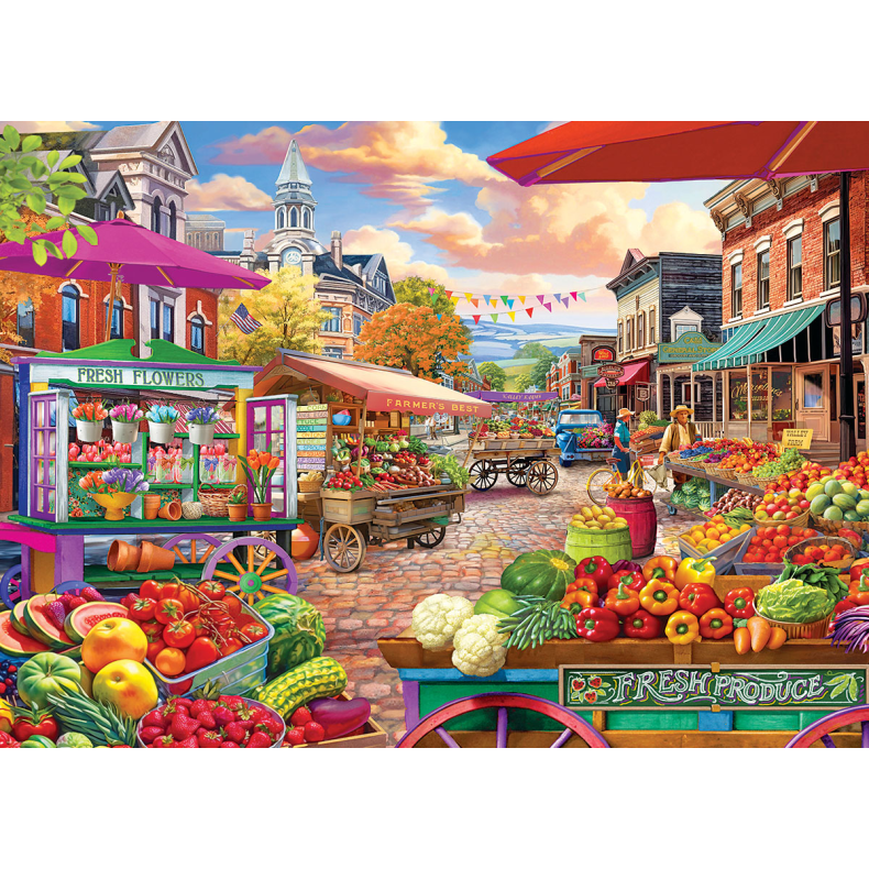 EG-Main Street Market Day, Smart Cut (1000)  (ctn 6 pcs)