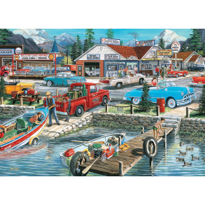 Let's go fishing by Ken Zylla 1000 pcs Smart Cut (ctn 6 pcs)