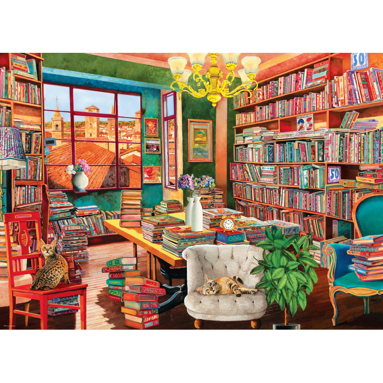 EG-The old library, Smart Cut(1000) (ctn 6 pcs)