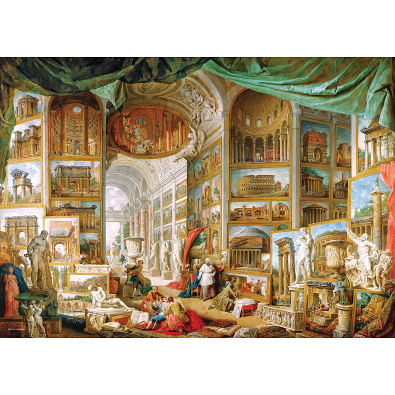 Gallery of antique Rome Paolo Pannini, 1000 pcs, Smart Cut (ctn 6 pcs)