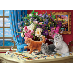 Puzzling Cats by Image World 1000 pcs Smart Cut (ctn 6 pcs)