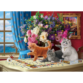Puzzling Cats by Image World 1000 pcs Smart Cut (ctn 6 pcs)