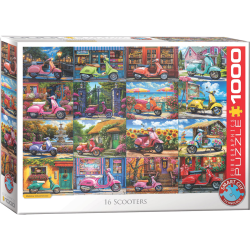 16 Scooters by Chris Bigelow 1000 pcs Smart Cut (ctn 6 pcs)