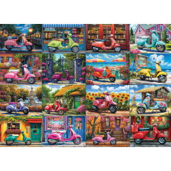16 Scooters by Chris Bigelow 1000 pcs Smart Cut (ctn 6 pcs)