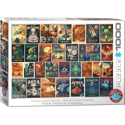 Alien Invasion Collage 1000 pcs Smart Cut (ctn 6 pcs)