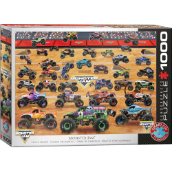 Monster Jam Truck Lineup 1000 pcs Smart Cut (ctn 6 pcs)