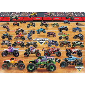 Monster Jam Truck Lineup 1000 pcs Smart Cut (ctn 6 pcs)