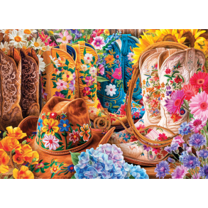 Cowgirl Boots by Lars Stewart 1000 pcs Smart Cut (ctn 6 pcs)