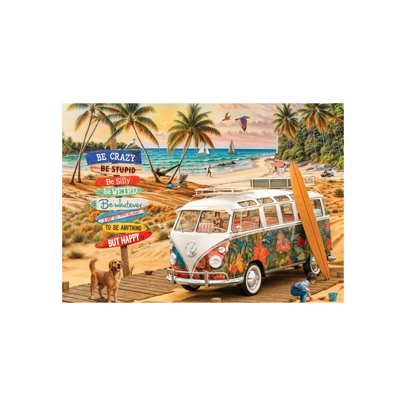 VW Be Happy, Smart Cut(1000) (ctn 6 pcs)