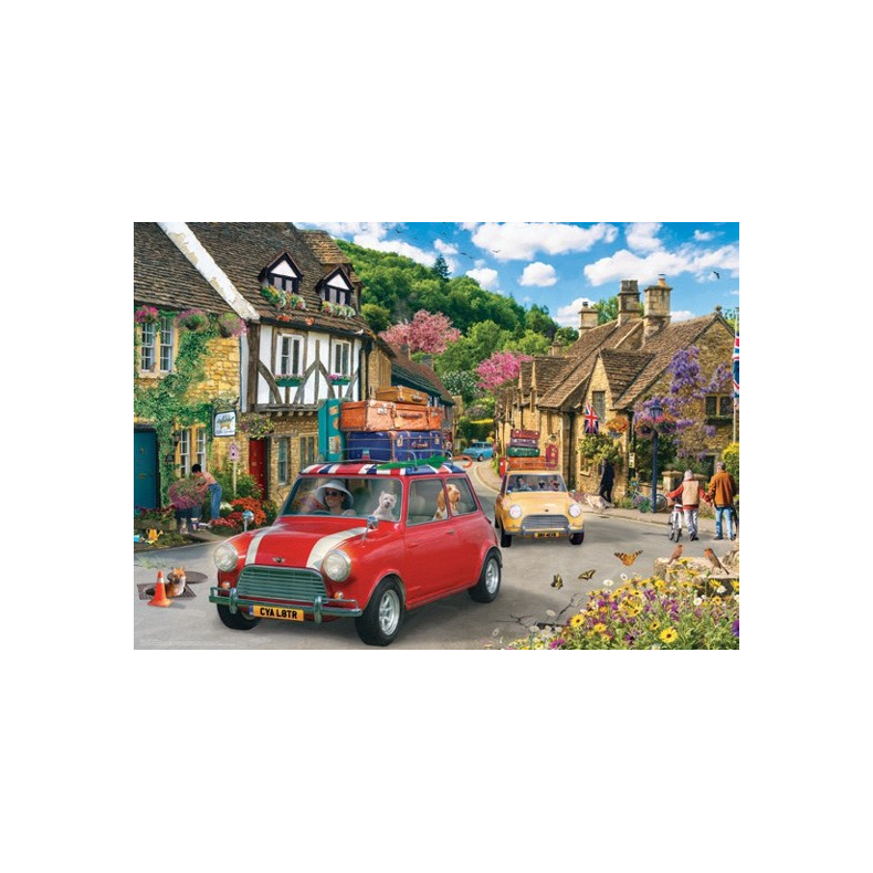 Travelling Mini Cooper, Smart Cut(1000)  Release 17 november (ctn 6 pcs)