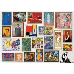 EG-Modern Fine Art Masterpieces Smart Cut(1000) (ctn 6 pcs) NEW Release 6 marts