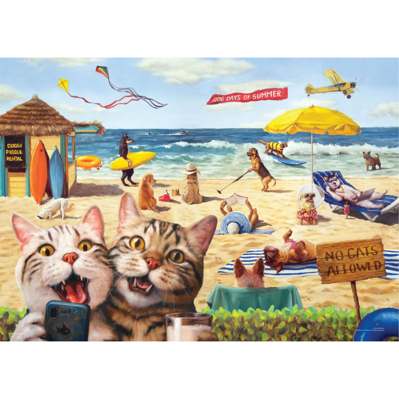 No cats allowed by Lucia Heffe, 500 pcs (ctn 6 pcs)