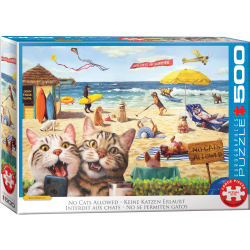 No cats allowed by Lucia Heffe, 500 pcs (ctn 6 pcs)