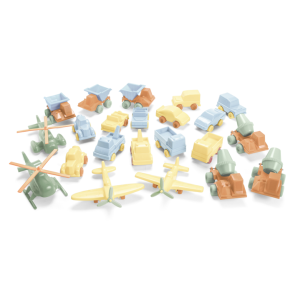 Pastel Genbrug Biler-Fly Ass. Krt. (ctn 1 pcs)