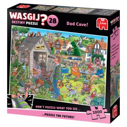 Wasgij Destiny 28 Dad Cave (1000) (ctn 12 pcs)