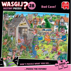 Wasgij Destiny 28 Dad Cave (1000) (ctn 12 pcs)