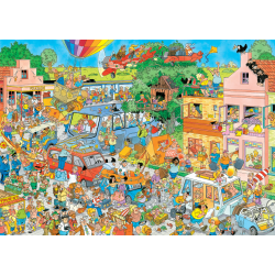 Jan Van Haasteren - The Music Shop &amp; Holiday Jitters 2x1000 pcs (ctn 6 pcs)