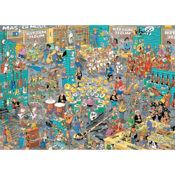 Jan Van Haasteren - The Music Shop &amp; Holiday Jitters 2x1000 pcs (ctn 6 pcs)