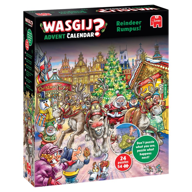 Wasgij Advent Calendar 2025 (ctn 6 pcs) 