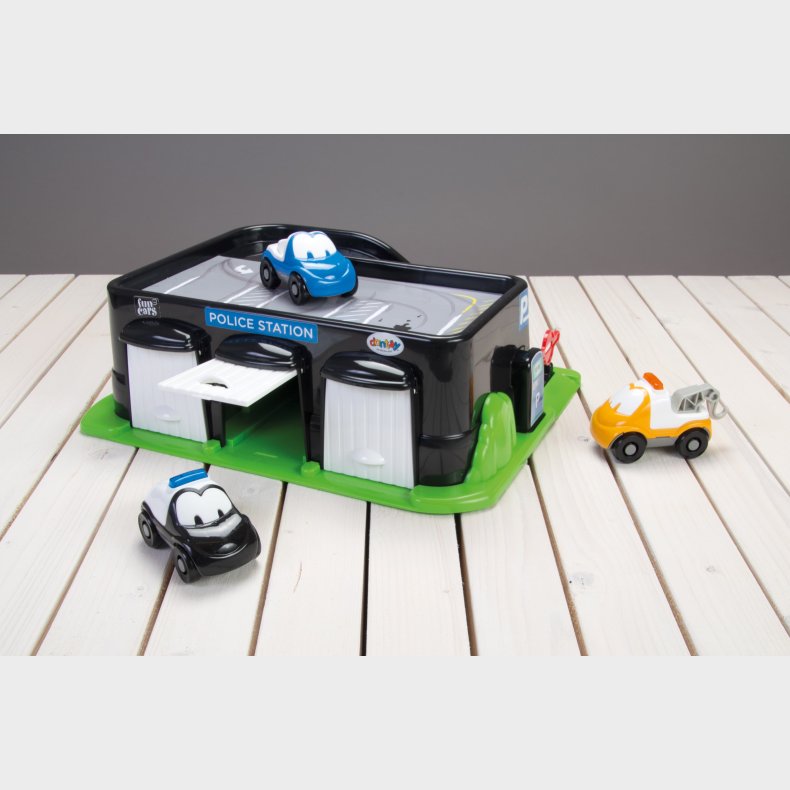 Dantoy - FunCars police station (ctn 4 pcs)