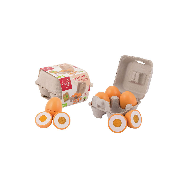 Jou&eacute;co&reg; - Egg playset 4 pieces (ctn 12 pcs)