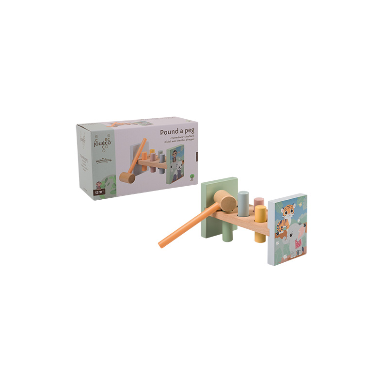 Jouco - The Wildies Family Pound a peg (ctn 6 pcs)