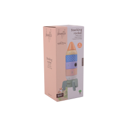 Jou&eacute;co - The Wildie Family Stacking Rocket, (ctn 24 pcs)