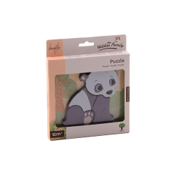 Jou&eacute;co&reg; - The Wildies Family puzzle 4 assorted (ctn 12 pcs)