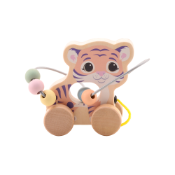 Jou&eacute;co - The Wildies Family Rolling Animal With Bead Track (ctn 8 pcs)