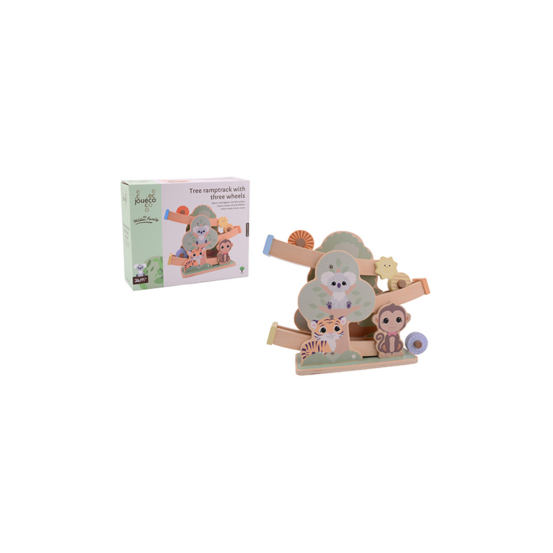 Jouco - Tree ramptrack with three wheels (ctn 3 pcs)