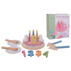 Jou&eacute;co&reg; - Birthday cake playset (ctn 6 pcs)