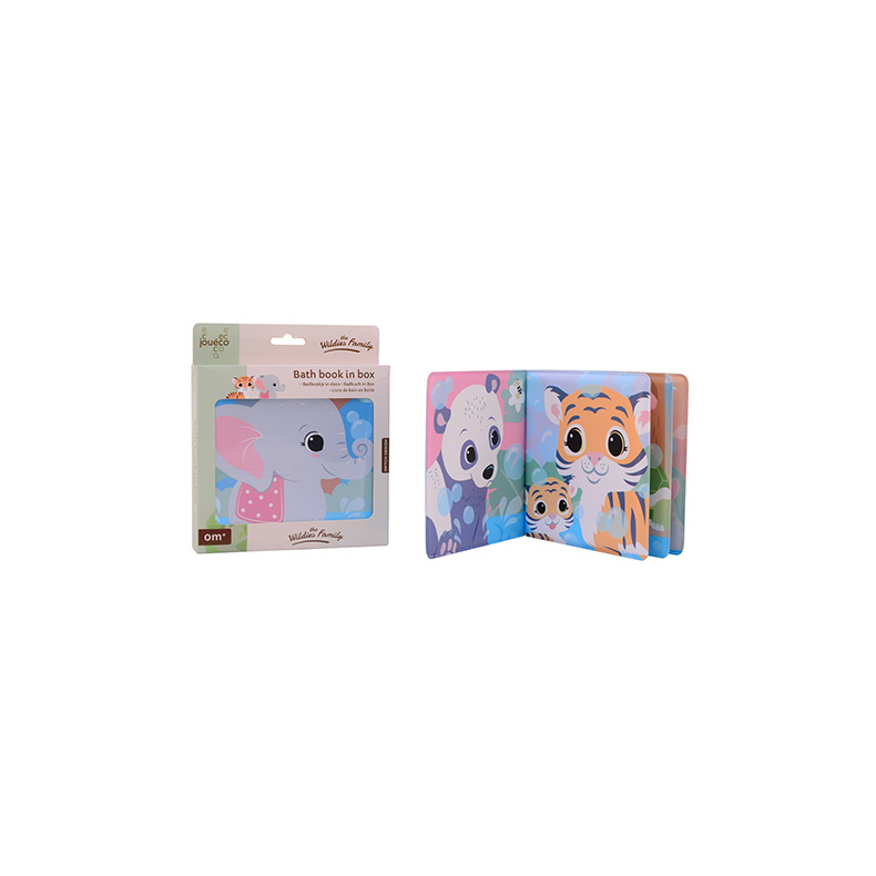 Jouco - The Wildies Family bathbook in box (ctn 12 pcs)
