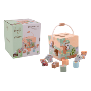 Jou&eacute;co - The Wildies Family Shape Sorter (ctn 6 pcs)