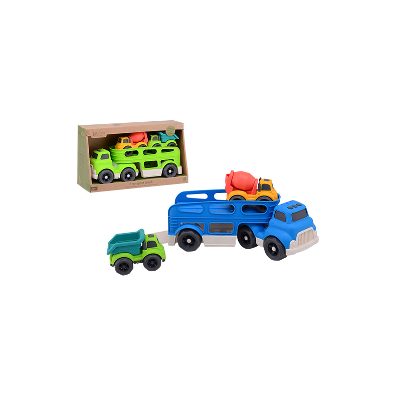 Jouco - Transporter bio-plastic, 2 assorted (ctn 6 pcs)