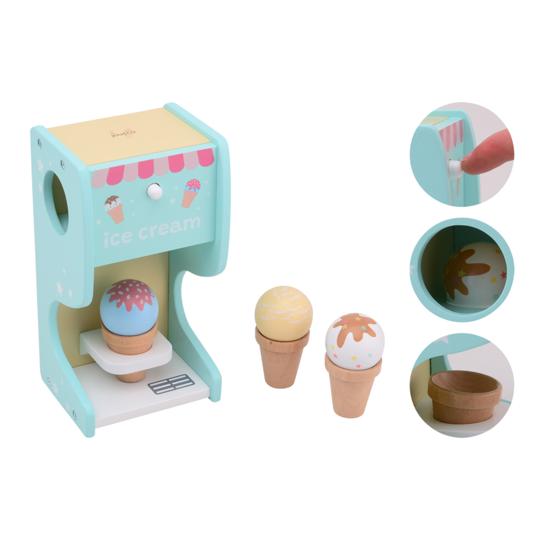 Jouco - Ice cream maker with three ice balls (ctn 4 pcs)