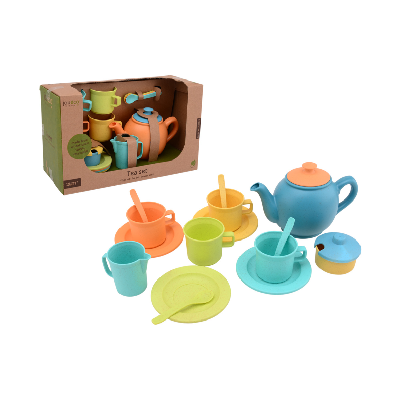 Jouco - Tea set bioplastic (ctn 3 pcs)