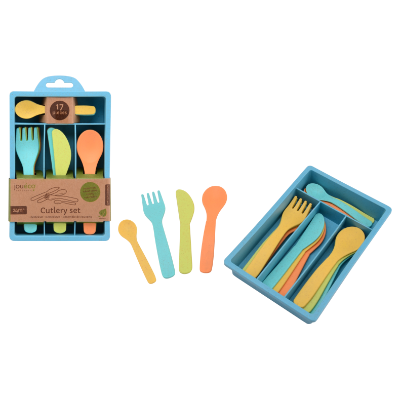 Jouco - Cutlery set bio plastic