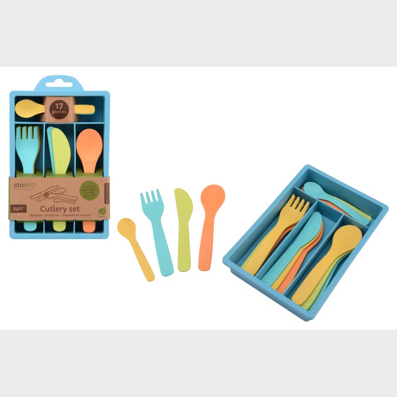 Jou&eacute;co&reg; - Cutlery set bio plastic