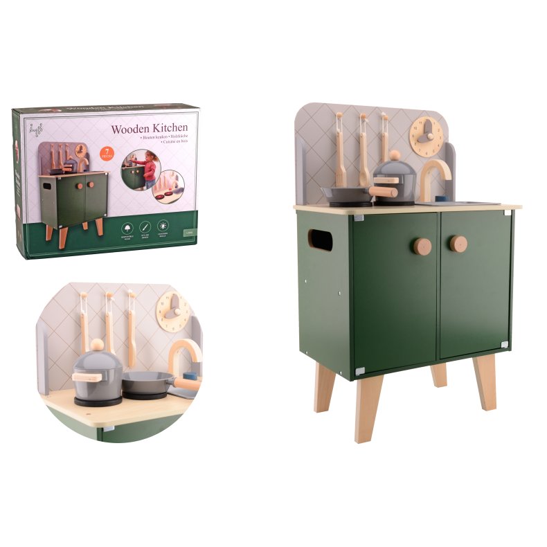 Jou&eacute;co&reg; - Jou&eacute;co Wooden kitchen with plastic acc. 