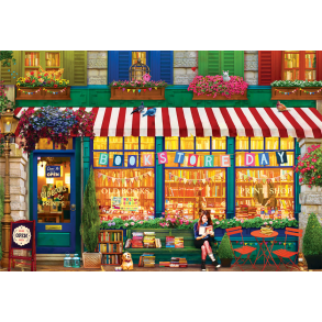 The Old Bookstore by Art beatSt, 2000 pcs. (ctn 6 pcs)