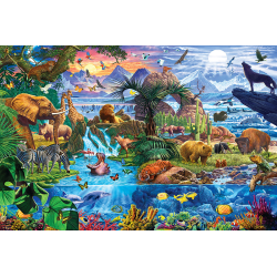 Earth Wildlife 5000 pcs,  (ctn 6 pcs)