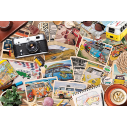 VW Bus Tin - Road Trips (ctn 6 pcs)