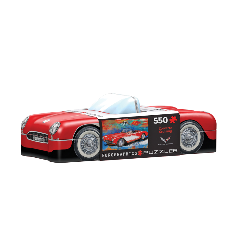 Corvette Cruising Tin 550 pcs, (ctn 6 pcs)