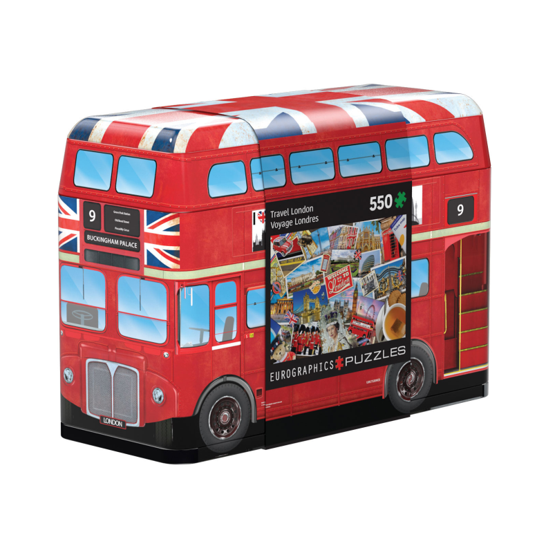 London Bus Tin  (ctn 6 pcs)