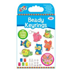 GALT Activity Pack - Beady Keyrings (ctn 6 pcs)