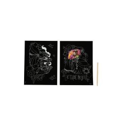 Disney Princess Scratch Art Posters (ctn 12 pcs)